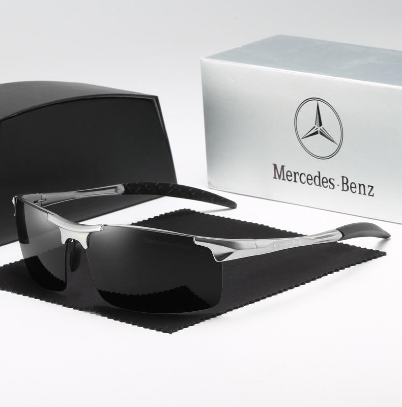 High-end Luxury Driving Polarized Sunglasses Anti Glare Driver Goggles For MercedesBenz A B C E V R-Class A45 C43 GLA GLC CLA SL QX3