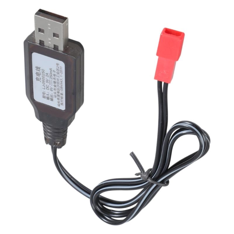 

JST Plug Lithium Battery Charger Wire 6V Charging Cable Cord for Electric Toy Robot Remote Controlled Car 50cm 1