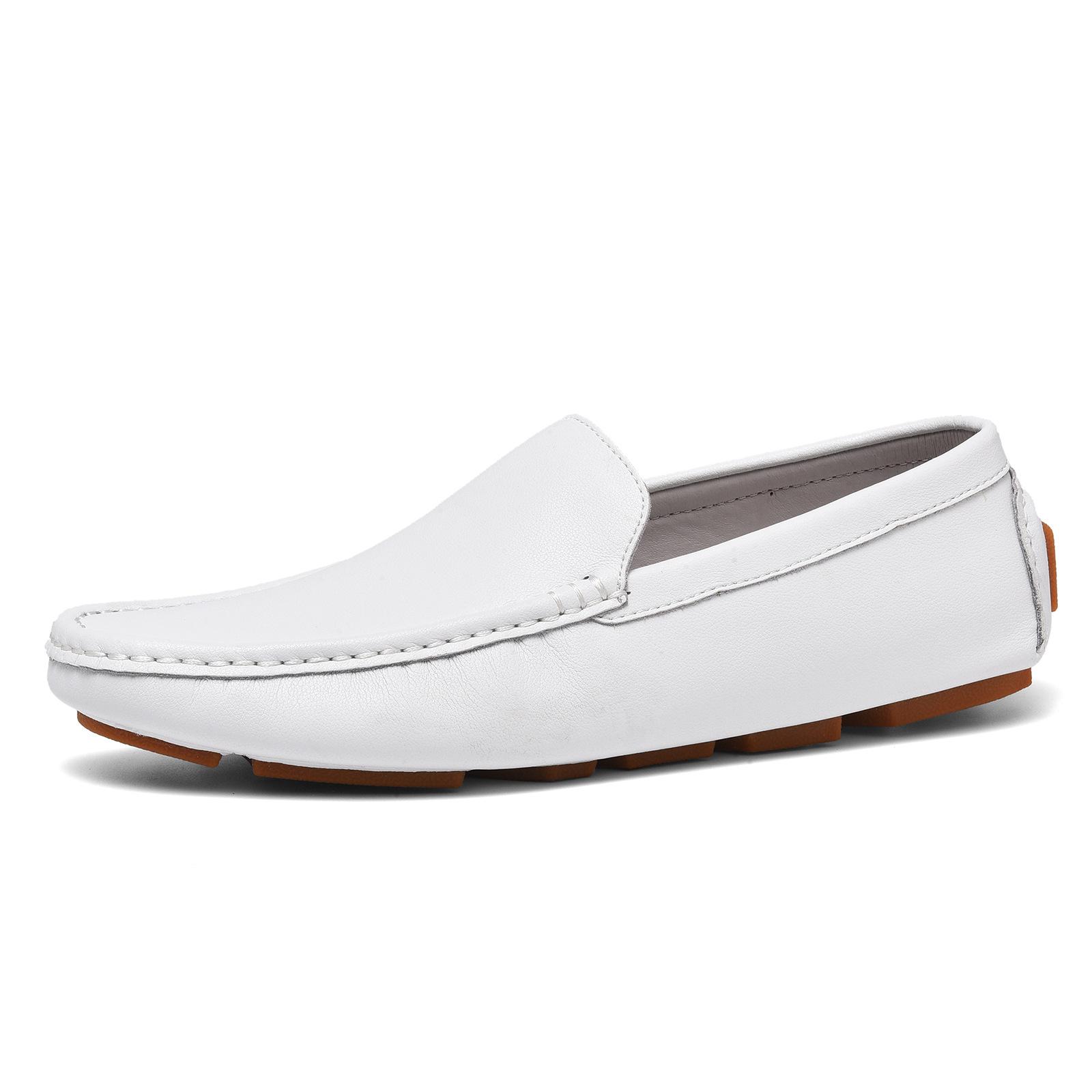 

Живая кожа бархат Дуду обувь модная повседневная кожаная обувь коровья кожа вождение одной педалью модная обувь большой размер мужская обувь 37