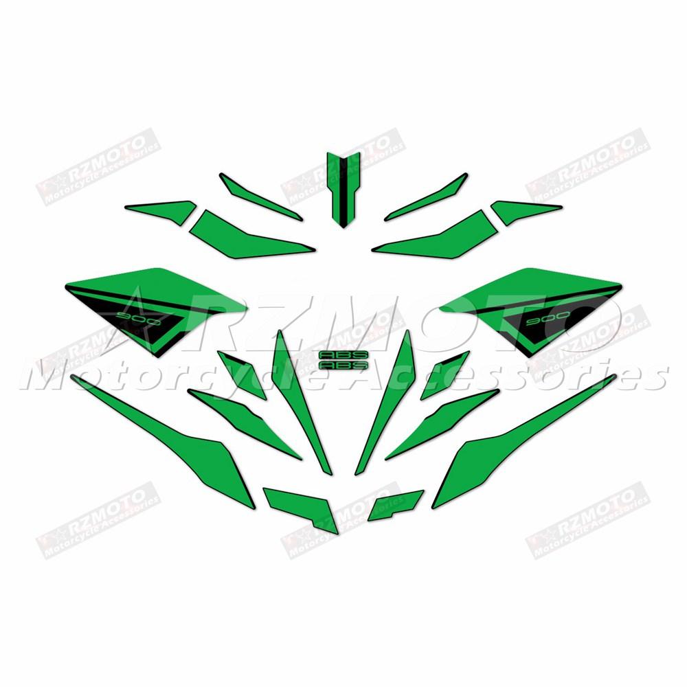 For Z900 Motorcycle Stickers Body Racing Decoration Fuel Tank Fairing Windshield Helmet Reflective Anti-Water Stickers