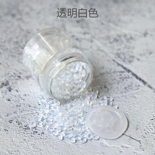 

Transparent Lacquer Wax Particles Amber Golden Transparent Lacquer Glue Sealing Wax Seal DIY Self-made Envelope Sealing Sticke