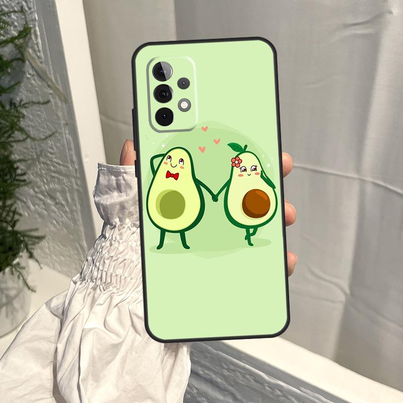 

Cute Avocado Fruits Case For Samsung Galaxy A16 A36 A56 A06 A13 A53 A33 A23 A55 A35 A17 A54 A34 A14 A52 A32 A15 Samsung A53 5G
