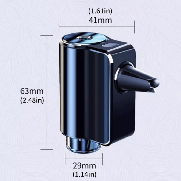 Long Lasting Automotive Air Freshener With DIYer Scent Customization 30 Day Continuous Rechargeable Aluminum Diffuser