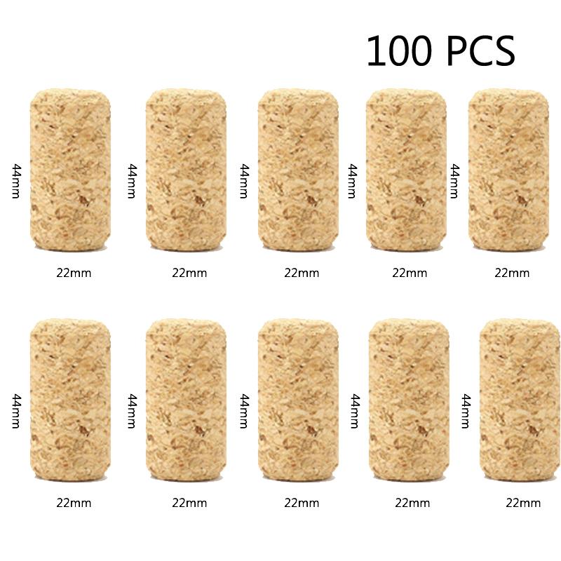 Blank Wine Corks Straight Corks Wine Stoppers Reusable Functional Portable Sealing Wine Bottle Stopper for Bottle