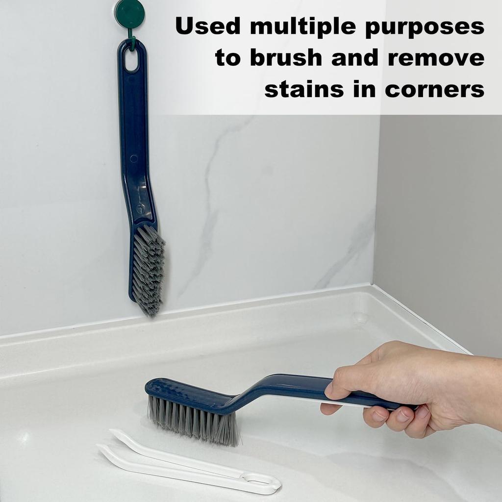 Cleaning Brush - Hard Bristle Crevice Cleaning Brush Tools for Household Use, Kitchen, Bathroom, Window, Toilet, Multifunctional Gap Cleaning