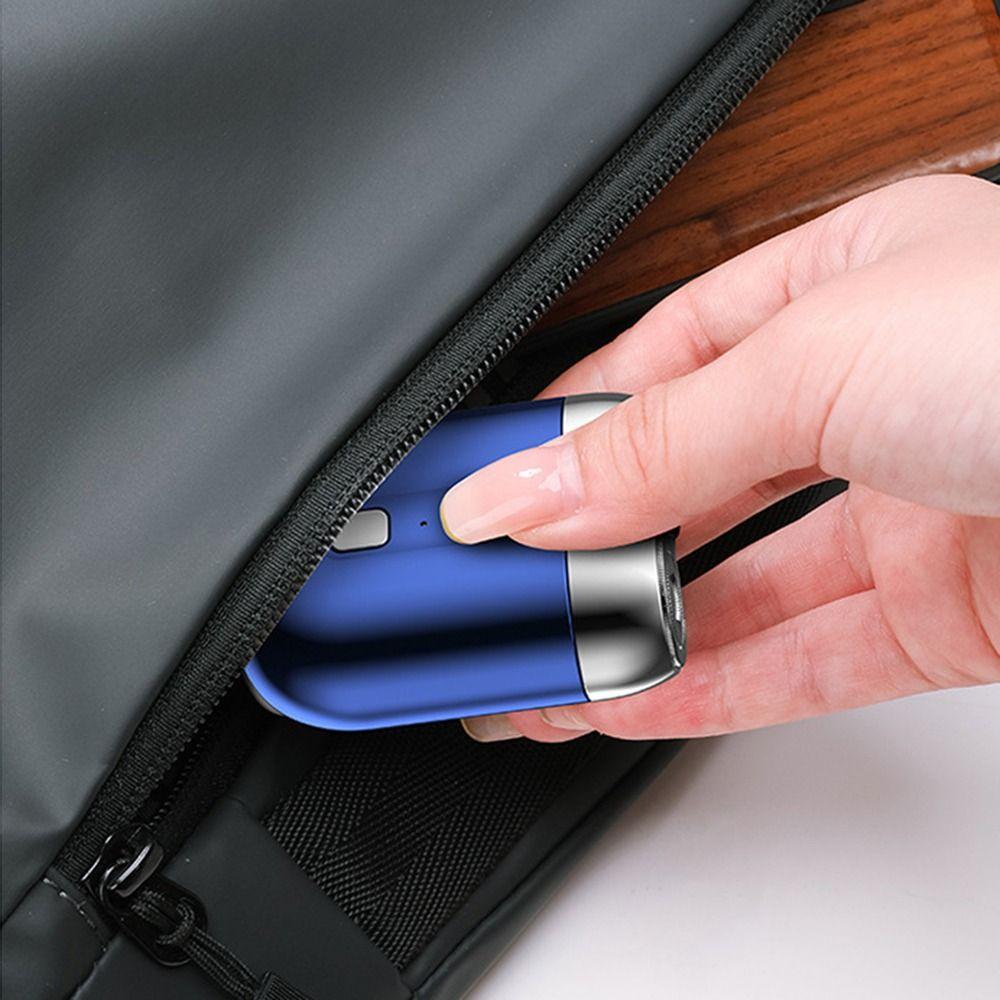 Double Head Electric Shaver Type-C Charging Face Hair Remover Tool Gift For Men
