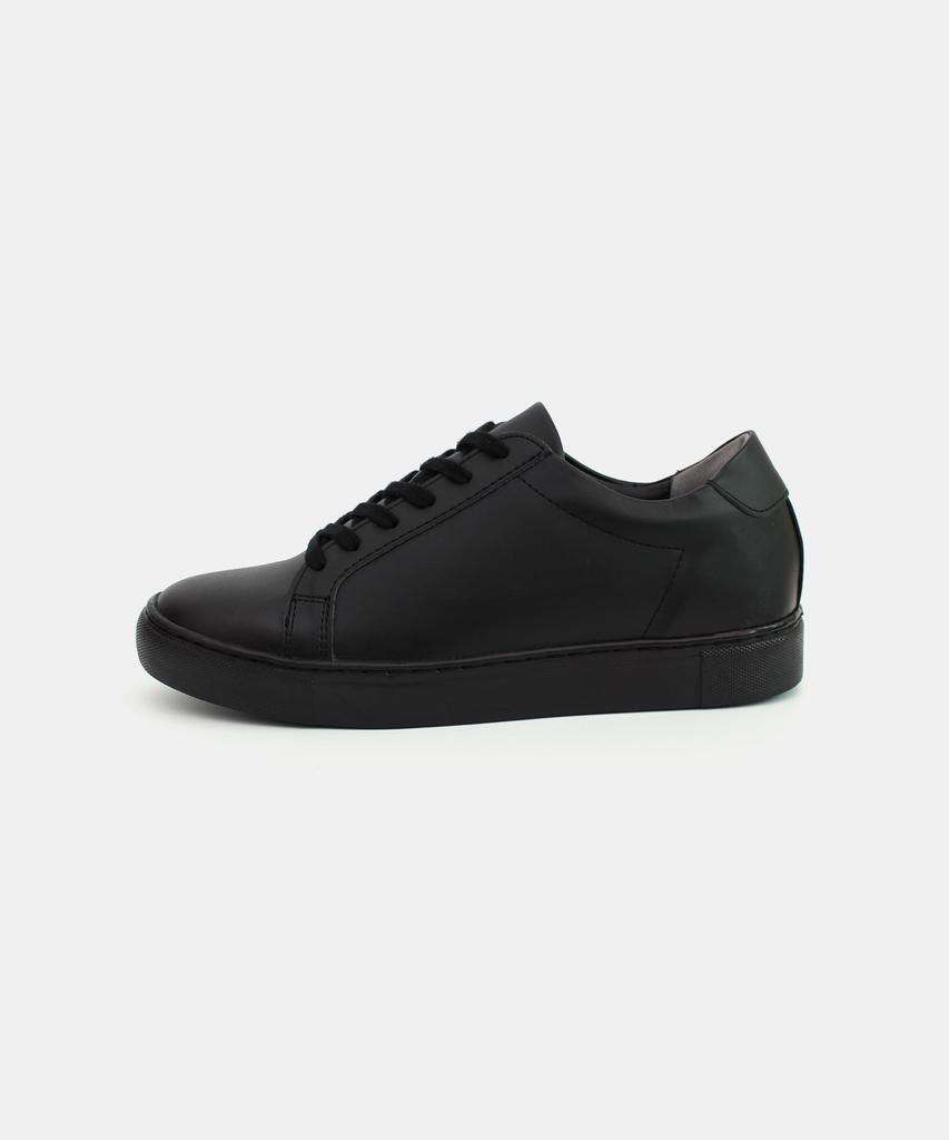 Thenopi Retro 6Cm Height-Increasing Sneakers All Black