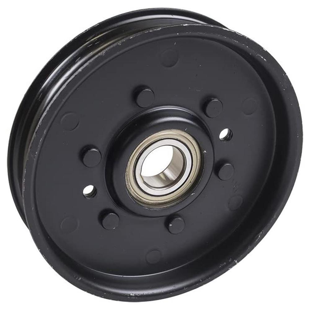 4 625 Inch Flat Idler Mower Pulley for AM37249 and AM107468 Fits Multiple Turn Mower Models Including 175 and 285