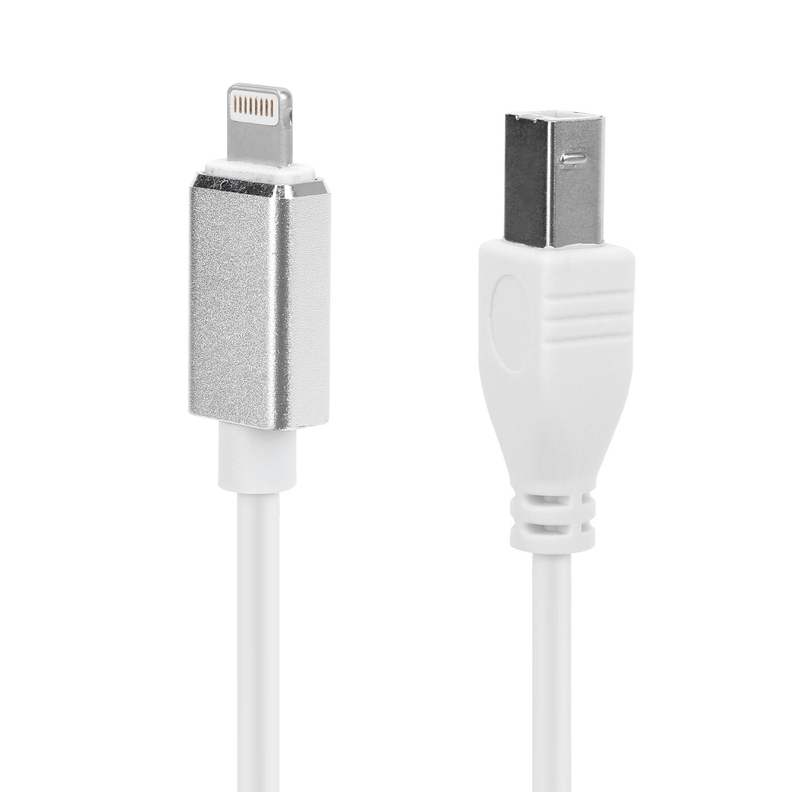 

Кабель OTG к MIDI USB-адаптер Алюминиевый сплав Электрическое пианино Барабан Музыкальный инструмент Кабель для передачи данных