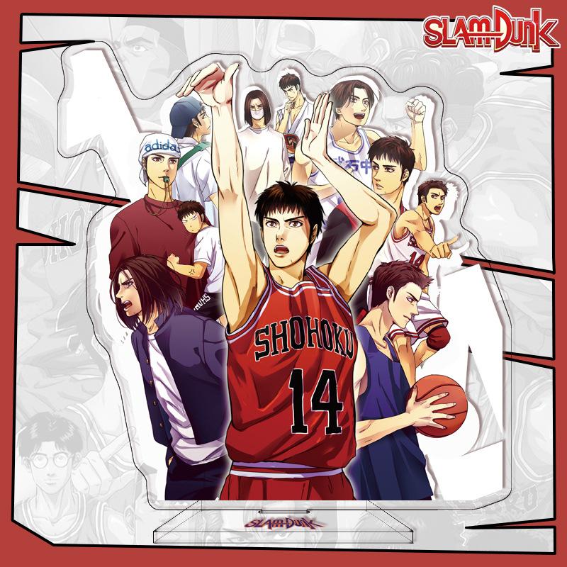 Supporto Acrilico Anime Slam Dunk 16cm Supporto Acrilico Personalizzabile Fornitura Transfrontaliera Alto Qualità Superiore Merchandising Anime Slam Dunk