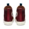 Converse Chuck Taylor All Star Desert Storm Leather High Top Classic Comfort High Top Espadrilles Unisex Burgundy