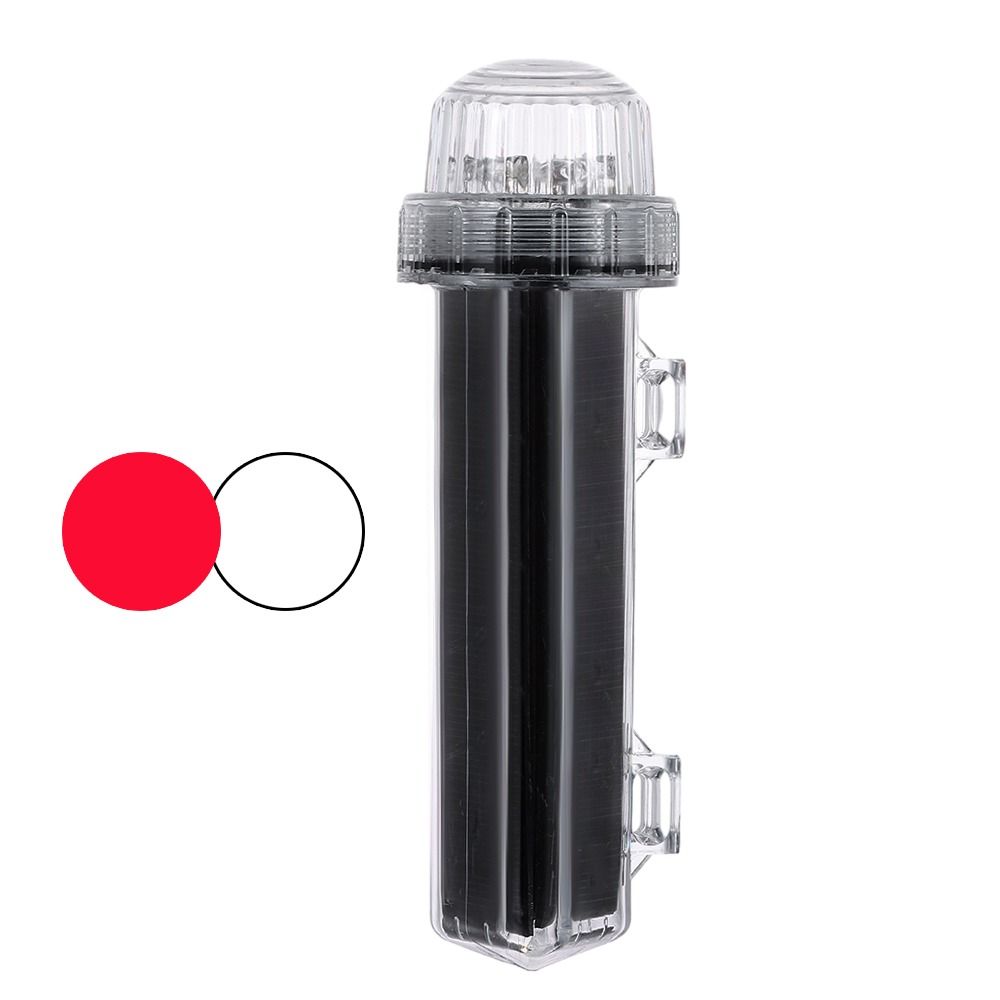 Outdoor Lighting Waterproof Solar Net Mark Light Solar Dual Mode Anchor Light Buoy Signal Light Outdoor