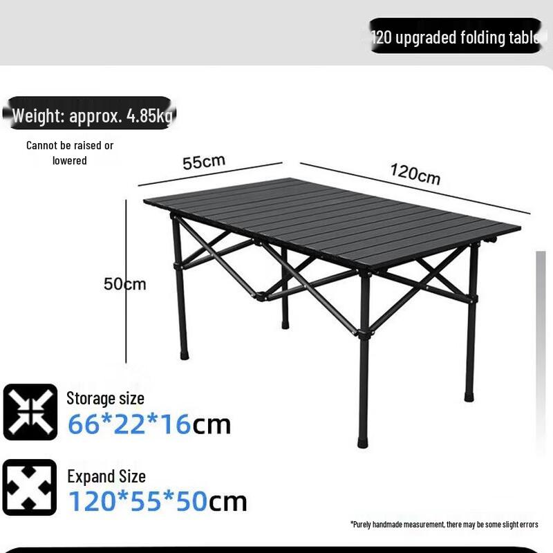 OEING Outdoor Folding Roll-Up Table