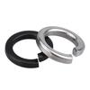 Stainless Steel & Blackened Carbon Steel Spring Washers (M1.6-M42) Elastic Open Washers