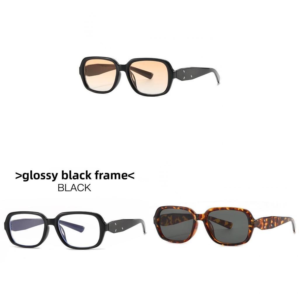 Gm Vintage Square Sunglasses With Uv400 Protection For Fashionable Travel And Parties
