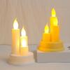 Taper LED Flameless Candle Flickering Battery Operated Candle Electronic Candle Light  Home Décor