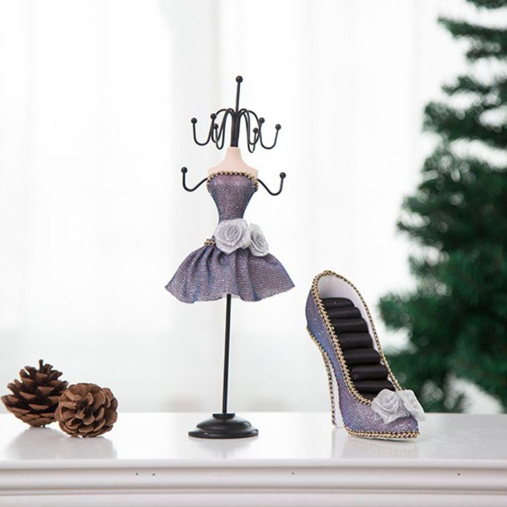 Organizer Rack Necklace Mannequin Display Stand Earrings Stand Holder Display  Jewelry Display