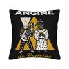 Metal Angine de Poitrine Rock Music Square Pillowcases Polyester Home  Cushion Case Creative Decorative Pillow Cover