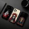Santa M-Muerte P-print-T Phone Case For iPhone 17pro,16,15,14,13,12,11 Plus,Pro Max,XS,Soft Silicone Black Cover