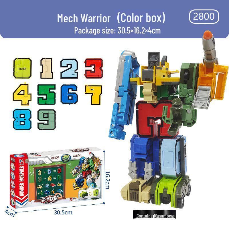 Dinosaur Robot Transformation Toy Set for 6-Year-Olds