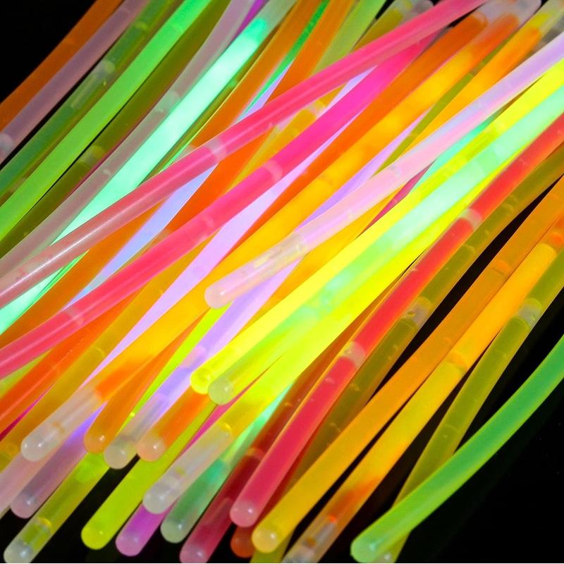 Glowing Bracelets Headbands Fluorescent Sticks 10 Firefly Sticks