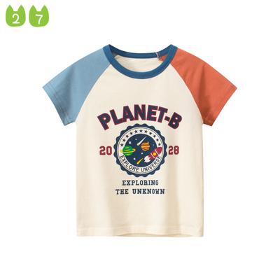 2022 Jungen T-Shirt Shark Kleidung Jungen Kurzarm Hochwertige Kleidung