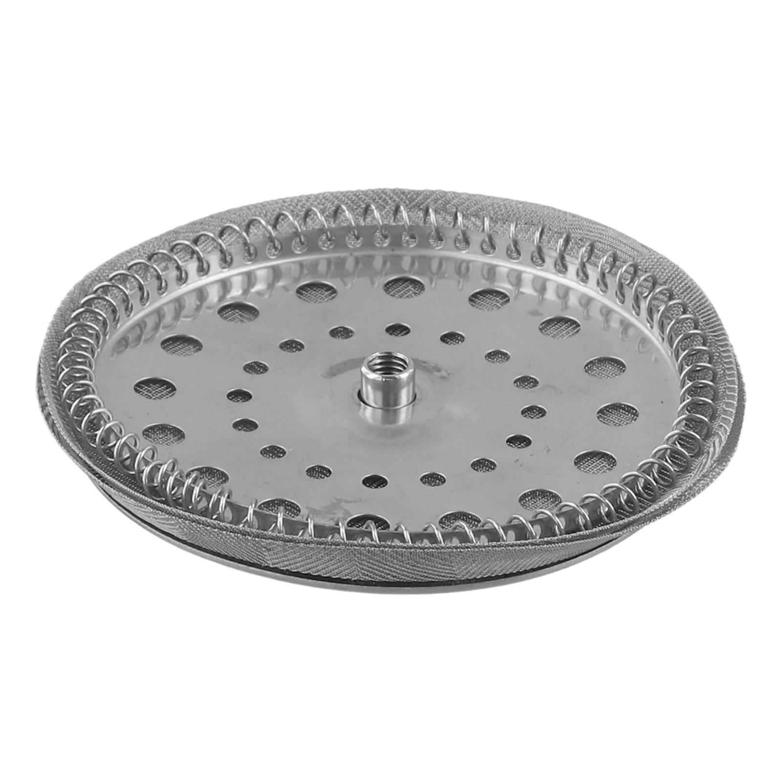 

4 шт. Фільтри для френч-преса з нержавіючої сталі Сітчасті фільтри Спіральна пластина Хрестоподібна пластина Комплект для заміни Фільтрація кавової гущі 350ML