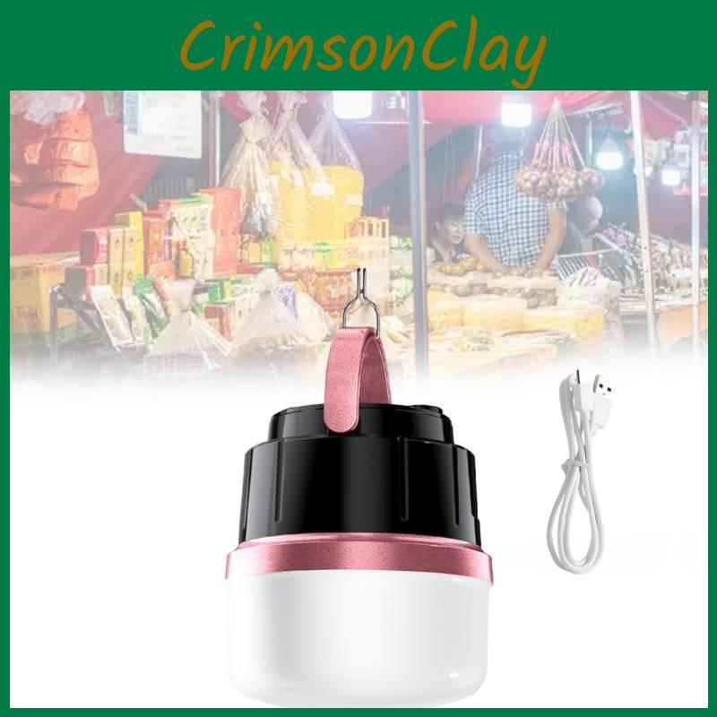 Led Bulb Rechargeable Light Stalls Outdoor Home Use Energy Efficient Portable