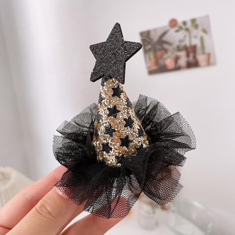 Bandeau Citrouille d'Halloween Squelettique & Pinces à Cheveux Mignonnes pour Enfants