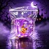 Ice Cube Squeeze Toy Stress Relief for Halloween Christmas, Anxiety Reduction Toy, Slow Rising Clear Sensory Holiday Gift Party Favors