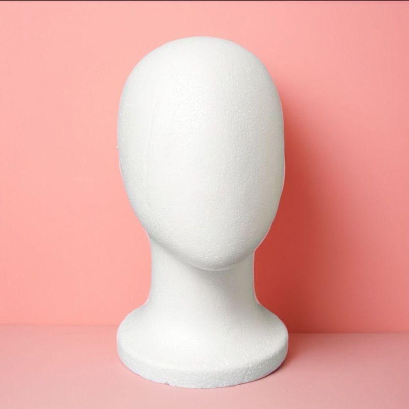 

Cos Two-Dimensional Mao Niang Modeling Anime Wig Holder for Head Model Placement Model Mold Display Mannequin Head Model Foam material