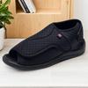 Women Men Diabetic Slippers Extra Wide Diabetic Shoes Adjustable Closure Sandals for Swollen Feet for Indoor