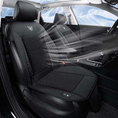 Cooling Car Seat Cushion 12V/24V Massage Car Summer Cool Cushion Fan Blowing Ventilation Seat Covers Auto Accessories