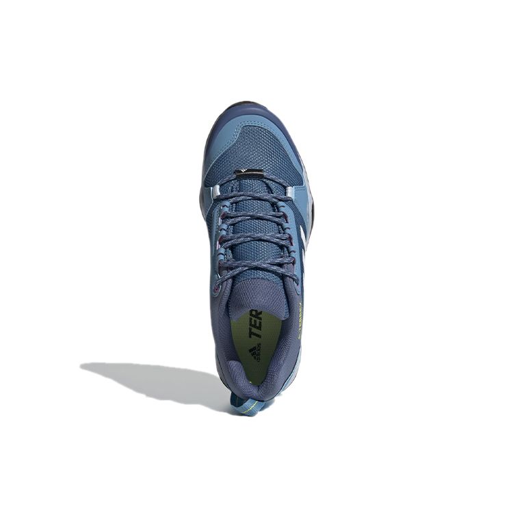 Adidas Terrex AX3 GTX Látkové Prodyšné Outdoorové Funkční Boty s Nízkým Svrškem Dámské Boty Modrá Bílá FX4691