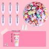 Resin Hair Clip Assortment Handcrafts Pins DIY Set for DIY Decorating