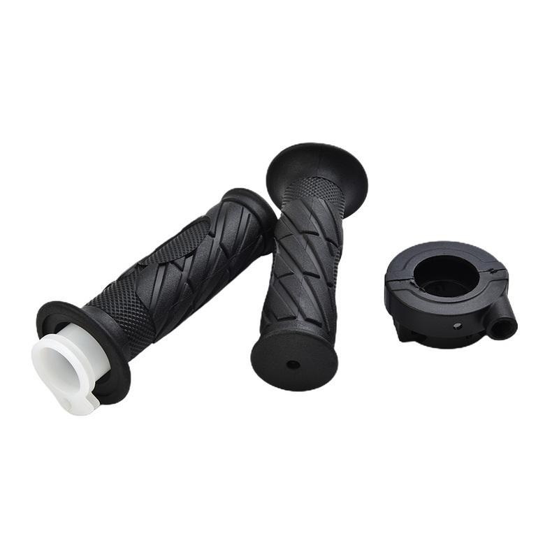 Practical Useful Hand Grip Throttle Cable Inner Diameter 23mm Brand New Metal Plastic 1 Pair For Gy6 125cc-150cc