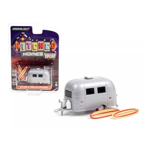 Greenlight 1/64 Scale Airstream 16' Bambi Surfboard Trailer