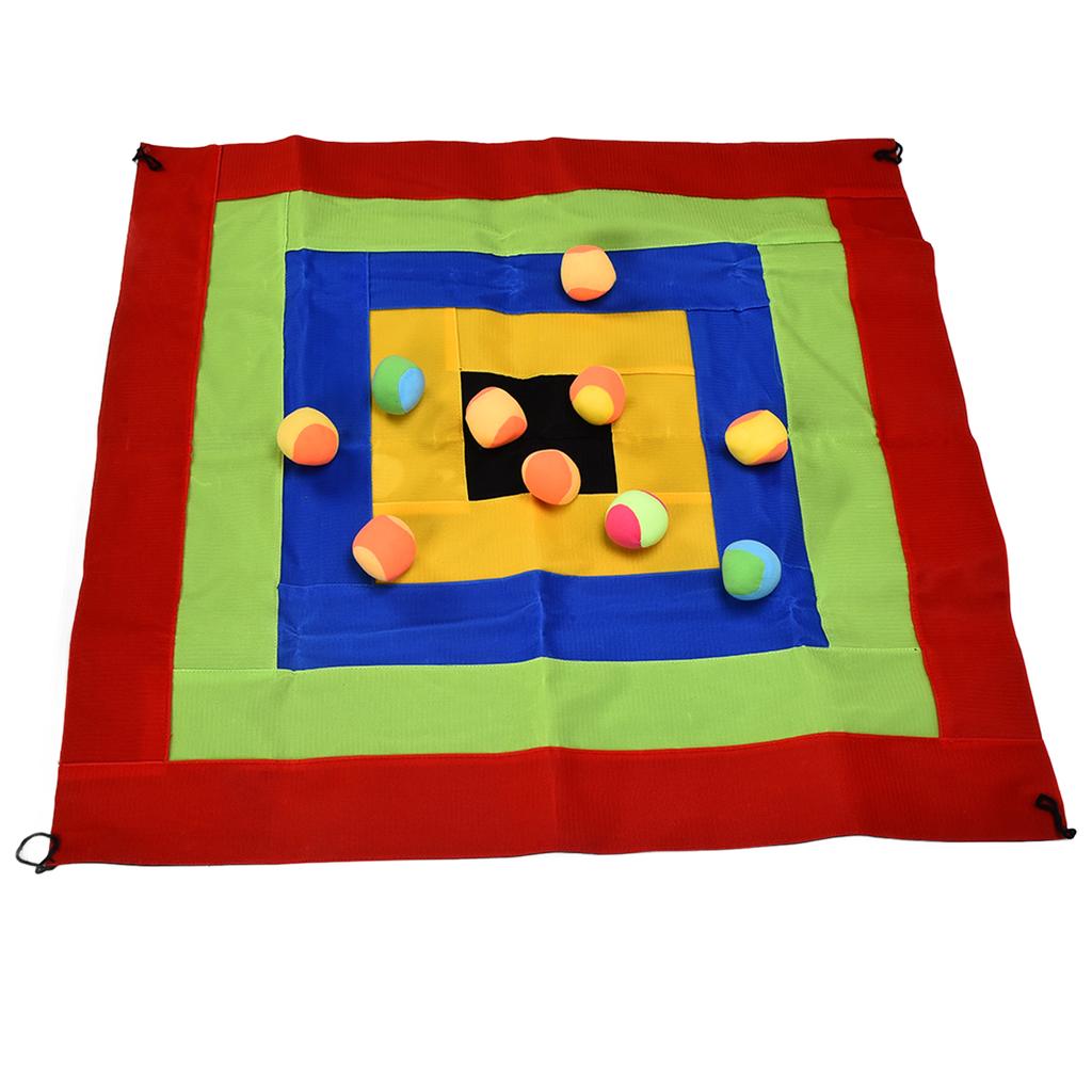 Self Stick Dart Board Toy Set Fabric Dart Board Sticky Balls Kids Catch Toss Ball Outside