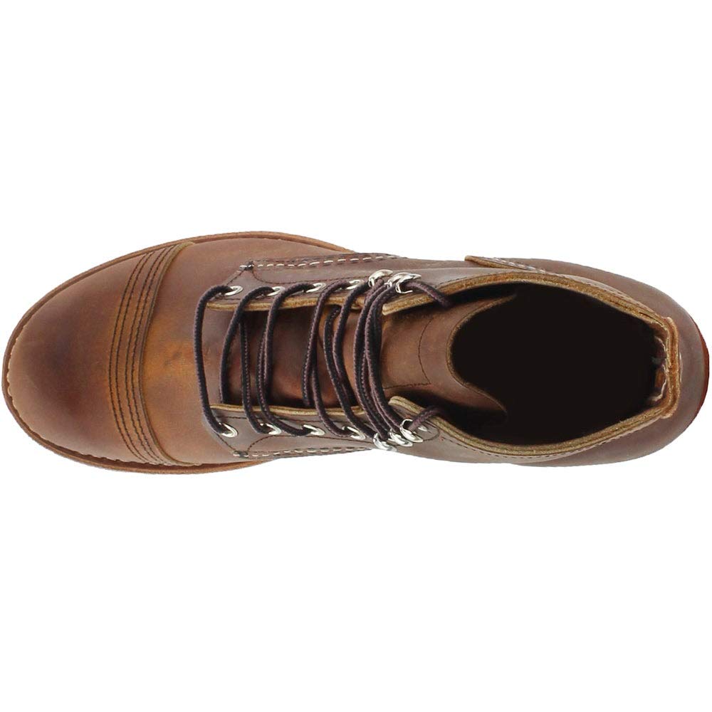 Red Wing Heritage Iron Ranger 6 Inch Vibram Boots US 12 US Brown Men's Size D(M) Color