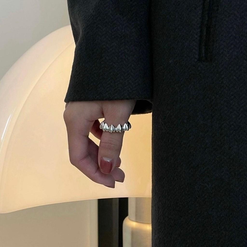 Fashionforward Imported Korean Adjustable Ring With Beautiful Heart Design Shape