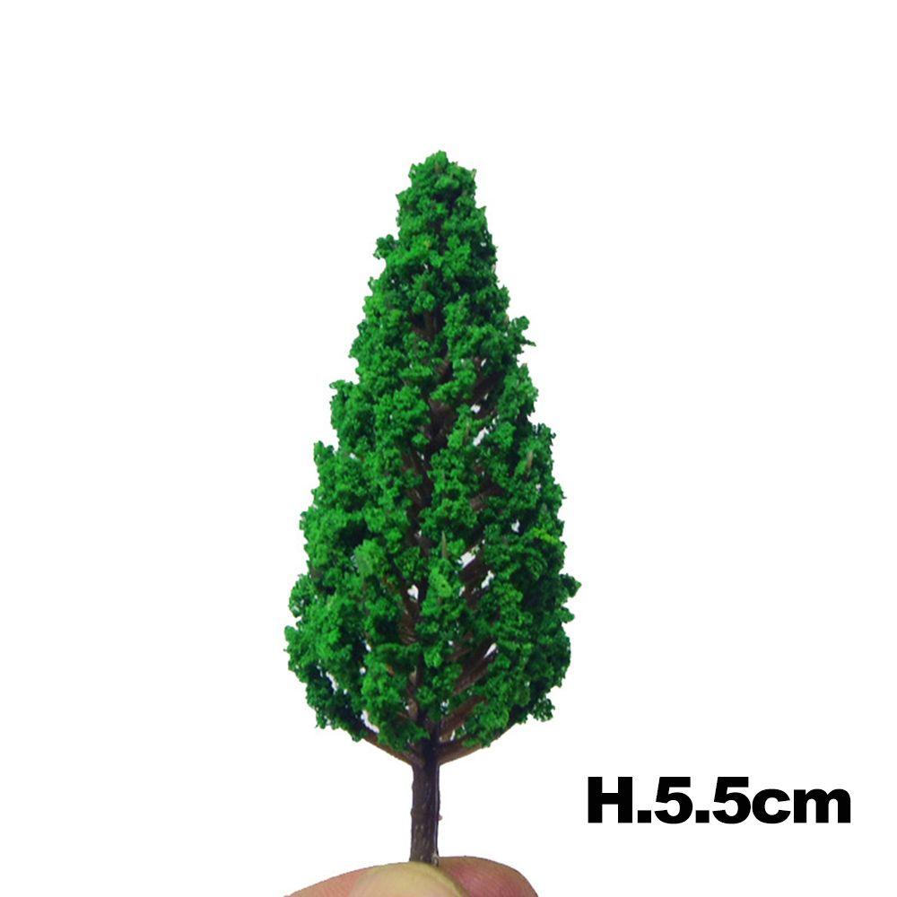 Garden Railroad Decoration Miniature Pine Tree Scene Model Micro Landscape Artificial Greenery