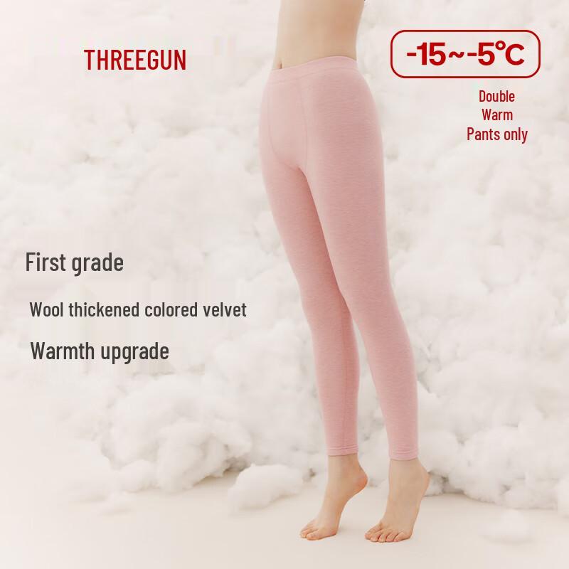 

Женские плюшевые термолеггинсы из шерстяной смеси ThreeGun M