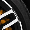 4PCS Custom Fit Car Wheel Hub Aluminum Alloy Decal for Jeep Renegade Wrangler JK JL Grand Cherokee Compass Patriot Rim Sticker ALU1