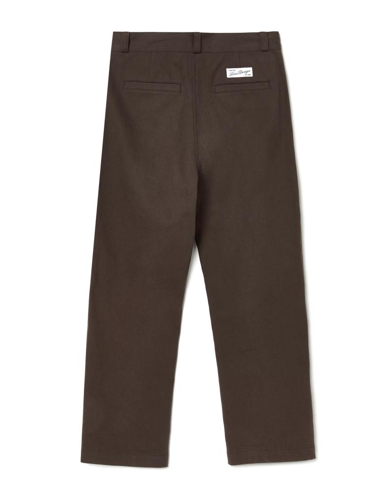 LORES Pintuck Chino Pants - Brown