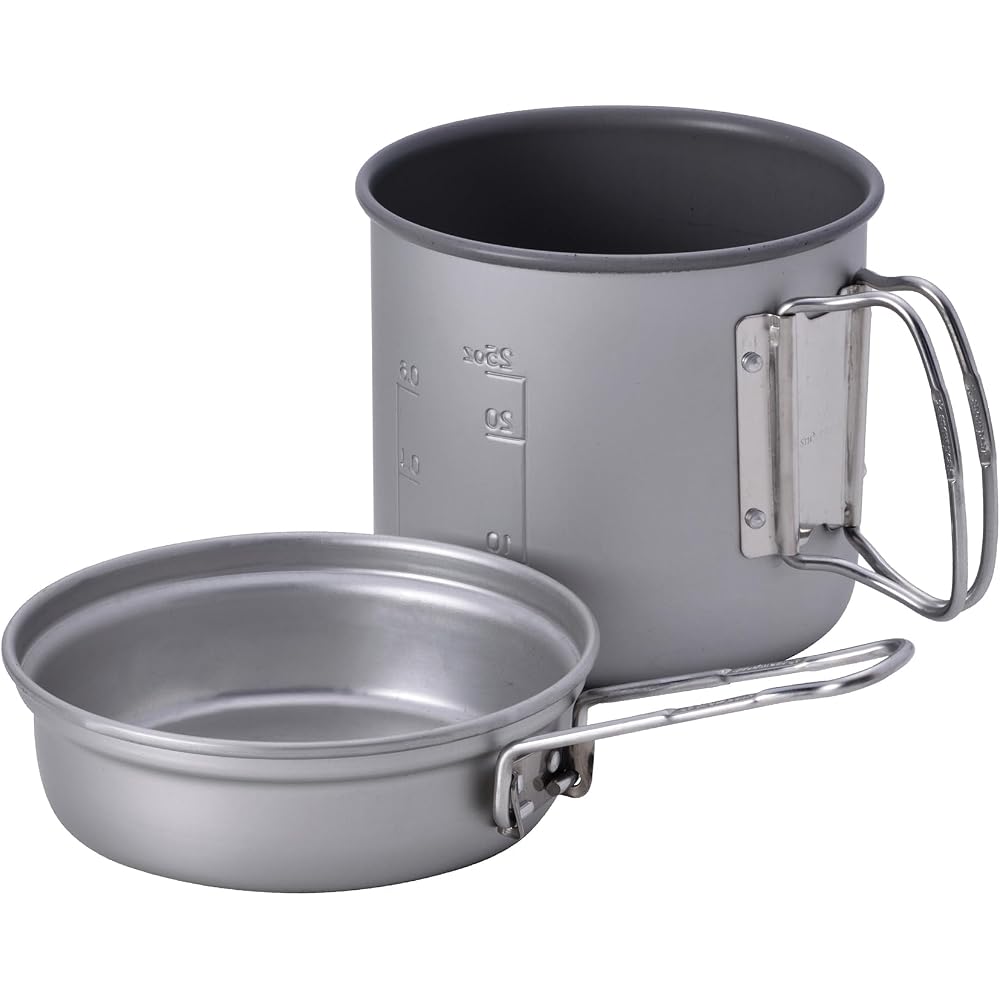 Snow Peak Trek Aluminum Deep Cooker 900ml Lightweight Cooking Tool