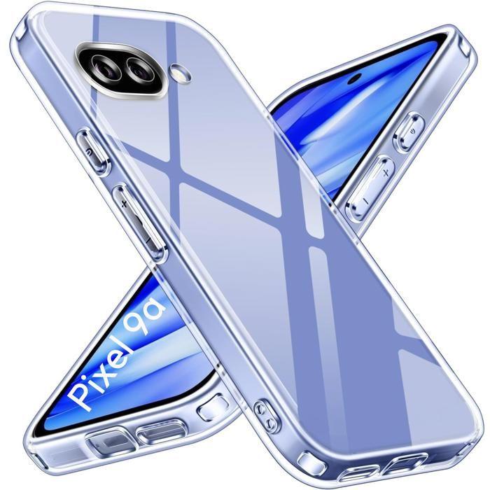 Case - Phonillico® - Google Pixel 9a - Silicone Gel TPU - Ultra Thin - Transparent