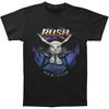 Rush Band Fly By Night   Black Men D1108 Unisex T-Shirt