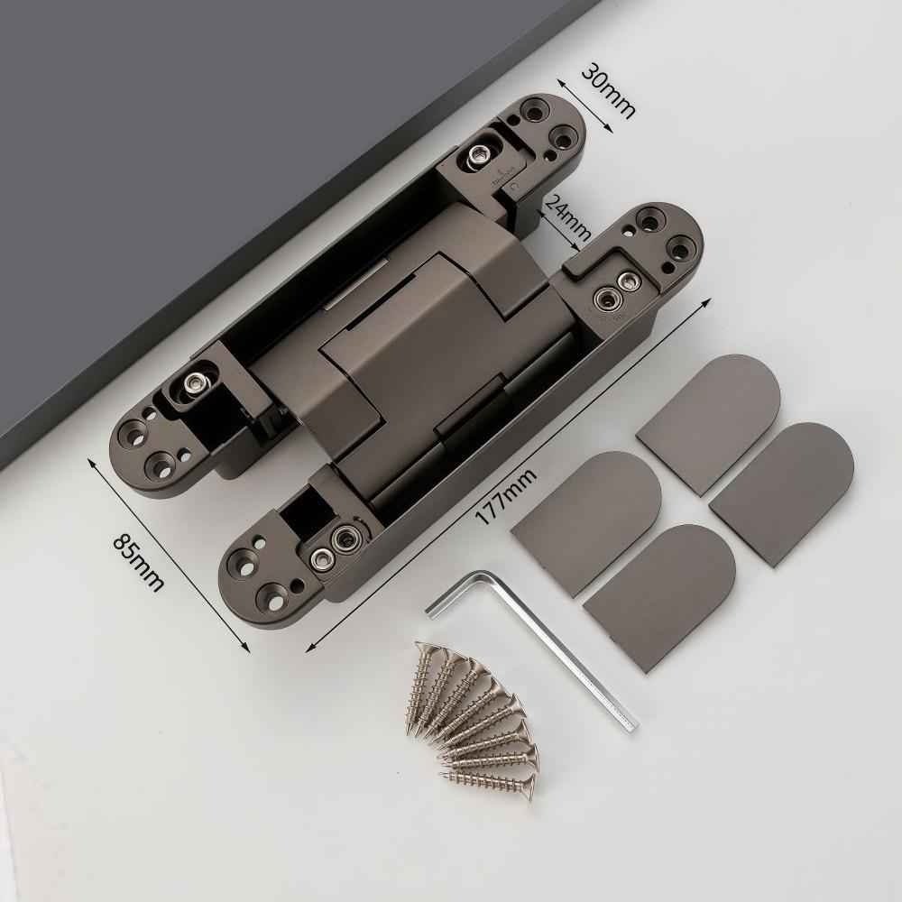 

Silent Close Hydraulic Adjustable Hinge Folding Adjustable Automatic Door Closing Device Invisible Mounting Furniture Fittings