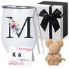 Birthday Present for Personalized Bear Keeps Things Warm and Stainless Steel with Vacuum for Female Wedding Greeting Present Women, Stylish, Popular,