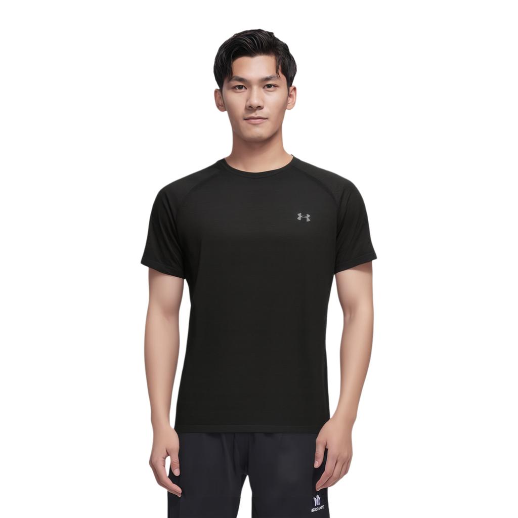 Under Armour Outdoor Base Layer Tight-Fitting Sports Casual Round Neck High Elastic Breathable Short Sleeve Quick-Dry T-Shirt Unisex Tops 15314208S